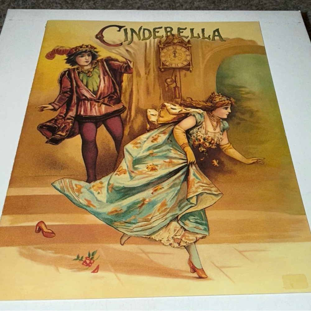 Vintage Style Cinderella Book